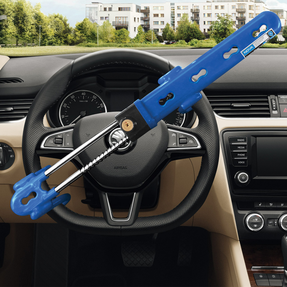 Car-Lock-L600-3 قفل فرمان سه سوت